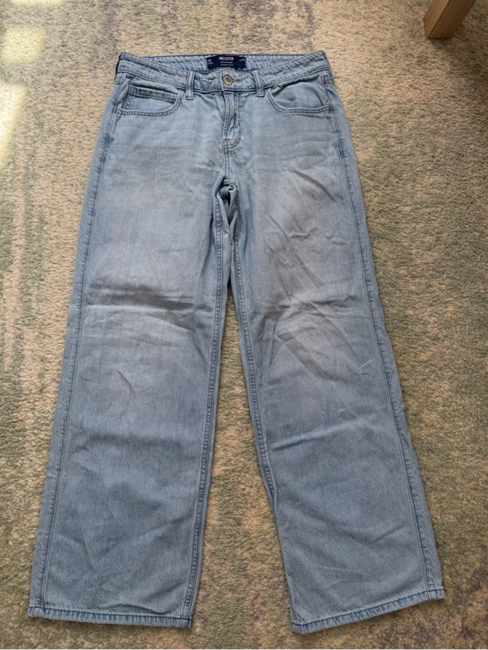 Hollister Light Blue Women's Flare Jeans